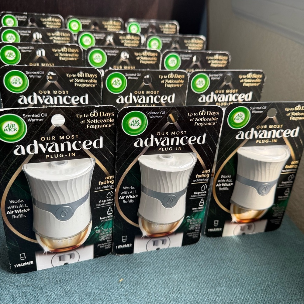 Advanced Plug-In Scented Oil Warmer - White Qty 15